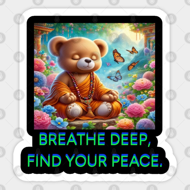 Breath deep Sticker by Out of the world